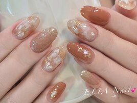 オレンジシンプルデザイン