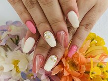 ダブルネイル(Double Nail)/【ほり】マグネットネイル