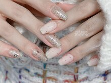 シマー(Shimmer)/グリッターネイル