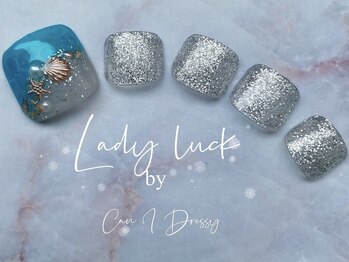レディラック バイ キャンアイドレッシー(Lady Luck by Can I Dressy)/涼しげ☆マリンネイル