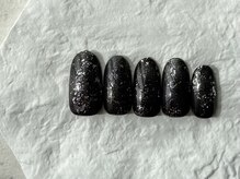 リライトネイル(Relight nail)/ニュアンス×ブラック☆