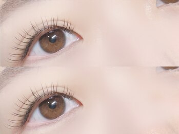 エミーアイラッシュ 大通店(Emii Eyelash)/フラット100本/目頭→D.Cカール