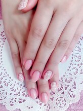 スウィートアロマネイル 恵比寿(Sweet Aroma NaiL)/スタンピングレースネイル