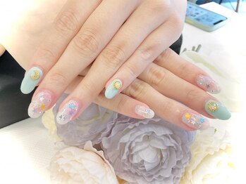 ブリエカドー(Briller Cadeau)/ギャラクシーネイル(持込)