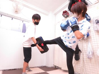 バンブー(Bamboo)/加圧の後はキックボクシング!