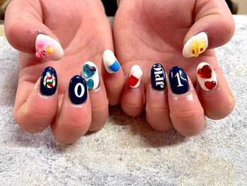 モレリア 心斎橋店(morelia)/手書きアートネイル