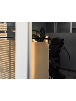 ゆったり空間で施術が受けられるサロン