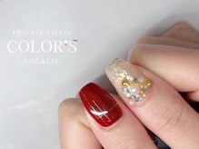 カラーズ ネイル アンド アイ(COLOR'S NAIL&EYE)/クリスマスネイル