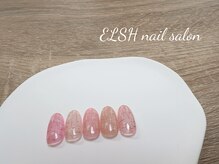 エルシ(ELSH)/定額メニュー　ツイードネイル