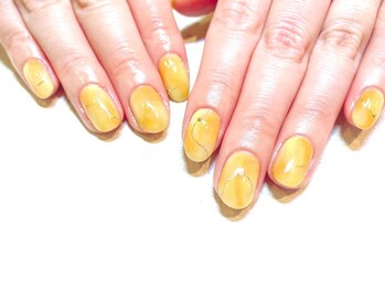 レアレアネイル(Lealeanail)/【パラジェル】タイダイデザイン