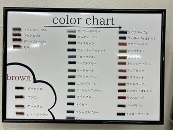 ヴィサージュ 桑名(Visage)/カラーエクステ