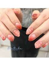ナチュール(Natule)/チェックネイル