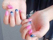 ネコノイル(neconoiru)/お月見ネイル