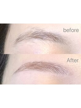 アイブロウメニューがあるサロン