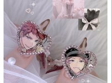 アリーズ(Allies)/痛ネイル ハート 派手 ゴテゴテ