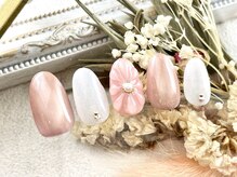 レアレアネイル(Lealeanail)/【パラジェル】Springデザイン