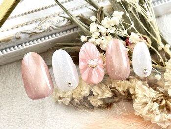 レアレアネイル(Lealeanail)/【パラジェル】Springデザイン