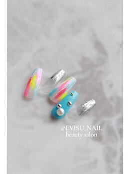 エヴィス(Evisu)/【ネイル】ジェル2時間のせ放題