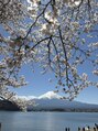 スタジオティーティー 綱島店(STUDIO TT) 桜×富士山で美しかったです!自然大好きです!