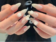 シェリーラメール 渋谷(cherielamer)/ホワイトカラーネイル