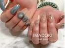 先端クリアを活かして☆スカルプ