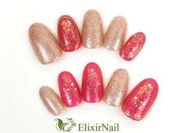 エリクサーネイル 池袋(Elixir Nail)/定額a シンプル/クーポン使用