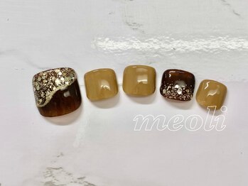 ミオリィ(meoli)/ワンカラー＋ラメ