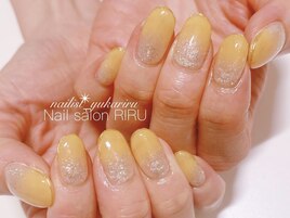 ダブルグラデーションネイル