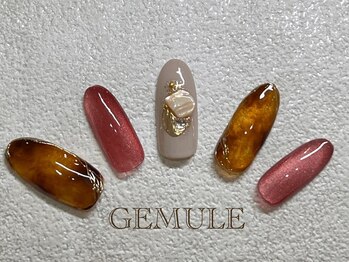 ネイルアンドアイラッシュ ジェムール 川越店(Nail&Eyelash GEMULE)/9月新作デザイン