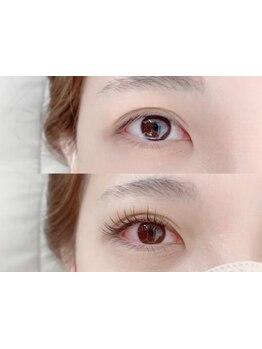 目の形にあったエクステ提案が得意