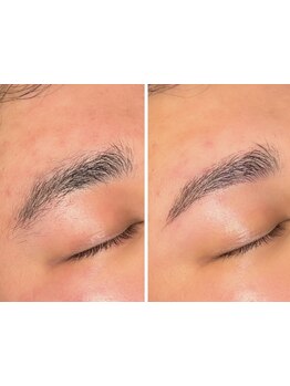 アイブロウメニューがあるサロン