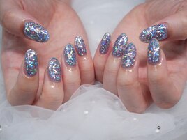 ラメワンカラー