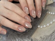 センスネイル 池袋店(Sense Nail)/バイカラー 水光マグネット