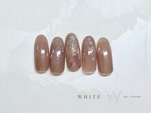 ホワイト(WHITE)/3月4月chillサンプルデザイン