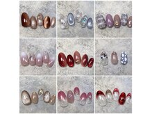 ネイルスティーク 並木店(Nail STQUE)の雰囲気（毎月変わる限定アート。マグネットネイル・ミラーネイルなど豊富）