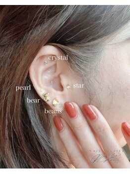 クリーム(Nail Atelier CREAM)/耳つぼジュエリー☆fancy mix