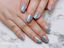 ネイル ファンシーファング(nail_fancy_fang)/オーロラネイル