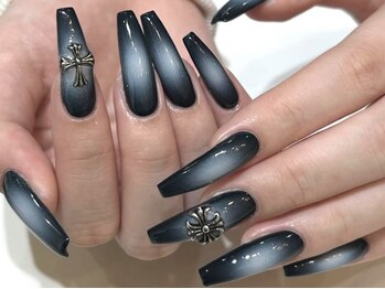 ピオミエルネイル 新宿(pio miel nail)の写真/エクストラロングも自由自在！盛れて美フォルムなスカルプならお任せ♪指先をすらっと見せるロングネイル★
