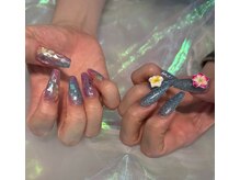 ジューシーネイルオオハシテン 大橋店(Juicynail)/チグハグネイル