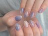 【イメージを伝えて「お任せ」】お洒落なニュアンスデザインジェル ¥9,700