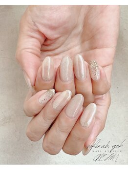 クリーム(Nail Atelier CREAM)/【定額オフィス】7月