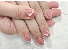 ネイルサロン きらら 平塚店/♯リボンネイル　