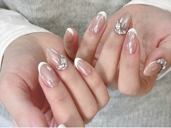 ネイルアンドアイラッシュ ボネール 銀座店(lash Bounail)の写真/人気の”ウォーターケア”で爪本来の美しさを引き出します!自爪を削らないパラジェルで健康美爪に♪[銀座]