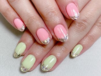 リリー ネイル(Lily Nail)/ハンド★ガラスフレンチ