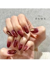 ネイルズロアー(Nails.RAWR)/ニュアンス秋ネイル