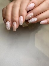 ネイルズキュー(NAILS CUE)/秋ネイル/モーヴピンク