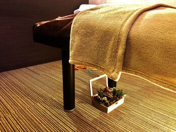 ベスト整体/ベッド下の装飾