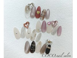 バレンタインネイル7350