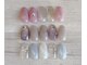 ネイルサロン エムズ(Nail Salon M's)の写真/パラジェル導入店!地爪を労わりながらネイルを楽しめる♪ギャラクシーネイル導入[お写真:¥7300コース]