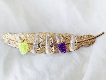 ラウレアルア(Laure’a lua)/フルーツぷっくりネイル♪